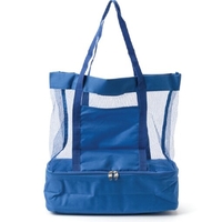 תיק חוף משולב עם צידנית אישית.