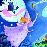 פאזל פיה בעולם הקסום-36 חלקים