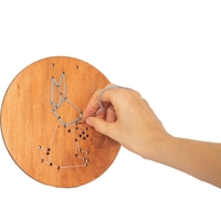 רקמה על עץ! חיות :)