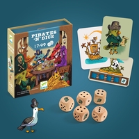 שודדי הקוביות! משחק קלפים וקוביות מושלםם