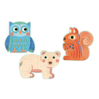 מארז פאזלים ריקוד ביער- 9-12-16 חלקים