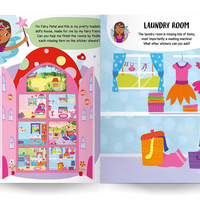 חוברת מדבקות בית בובות - פיות!