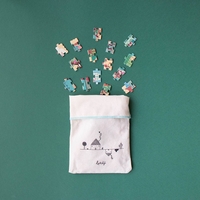 פאזל קטן טירה ואביר! 100 חלקים TO GO