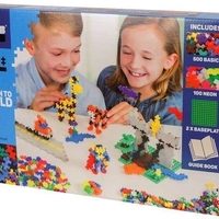 פלוס פלוס- 600 חלקים בשילוב המטריף צבעי בייסיק וניאון