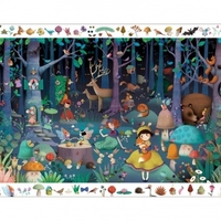 פאזל היער הקסום- 100 חלקים.