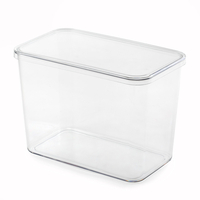 קופסא אקרילית עם מכסה- M