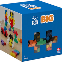 פלוס פלוס ביג- (שנה+) 100 חלקים בצבעי הבסיס המעולים