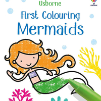 חוברת צביעה ראשונה- בנות ים!