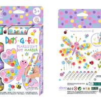 8 צבעי דוט בגווני פנינה