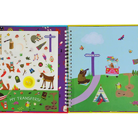 ערכת מדבקות קסם להעברה- הרפתקאה