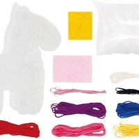 ערכה תפירה להכנת בובה גדולה - חד קרן!