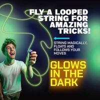 חוט הקסם שעף באוויר- Zip String! - זוהר בחושך!