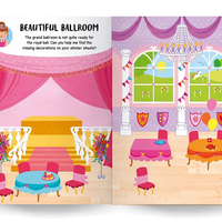 חוברת מדבקות בית בובות - נסיכות!