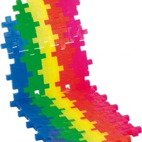 פלוס פלוס- 600 חלקים בשילוב המטריף צבעי פסטל וניאון