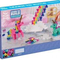 פלוס פלוס- לומדים לבנות חדי קרן! 275 חלקים