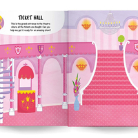 חוברת מדבקות בית בובות - בלרינות!