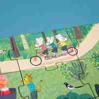 פאזל בלשי- תעלומת עוגת היומהולדת! 100 חלקים