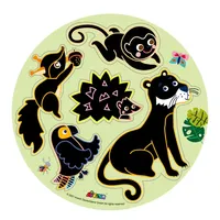 משחק חיות מגנטי לגירוד במארז מהודר