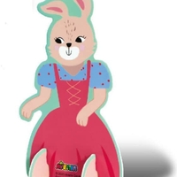 קופסת יצירות מוטוריקה עדינה - הבית של גברת ארנבת!