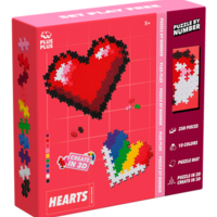 פלוס פלוס- פאזל בונים לבבות 250 חלקים