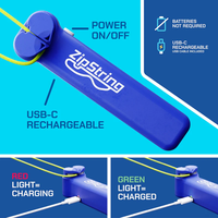 חוט הקסם שעף באוויר- Zip String!