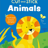 חוברת מיומנות גזירה-גוזרים ומדביקים חיות