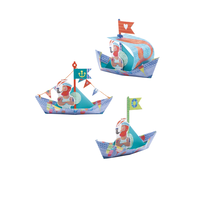 אוריגמי סירות (שט במים)!- גילאי 6+