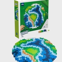 פלוס פלוס- פאזל מספרים גדור הארץ!-800 חלקים