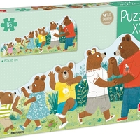 פאזל משפחת הדובים (מקטן לגדול)