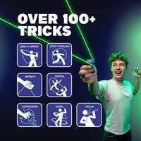 חוט הקסם שעף באוויר- Zip String! - זוהר בחושך!