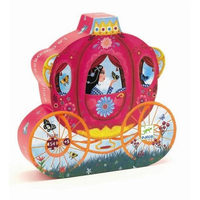 פאזל כרכרה מלכותית- 54 חלקים.