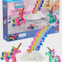 פלוס פלוס- לומדים לבנות חדי קרן! 275 חלקים