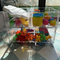 ארגז אחסון (M) אקרילי גדול ומעולה למשחקים