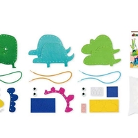 ערכת התפירה הראשונה שלי!- דינוזאורים