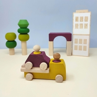 משאית גרר חרדל-סגול ענבים לובולונה