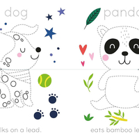 עוקבים עם עיפרון, צובעים בכייף ויוצרים חיות מבולבלות!