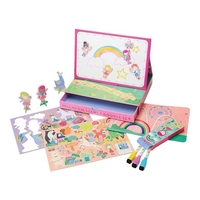 מארז משחק מגנטי וציור פיות קשת בענן שווה במיוחד!