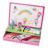 מארז משחק מגנטי וציור פיות קשת בענן שווה במיוחד!