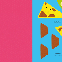 חוברת מיומנות גזירה-גוזרים ומדביקים חיות