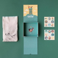 פאזל קטן טירה ואביר! 100 חלקים TO GO