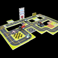 נמל תעופה מגנטי 60 חלקים כולל 4 מטוסים