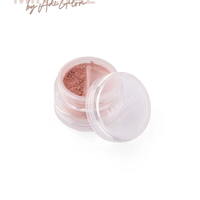 פיגמנט מינרלי #10 סומק, צללית מינרלית,אודם שבת בגוון ורוד בייבי מט