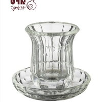 UK42495 גביע קריסטל מהודר ללא רגל 9 ס