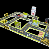 נמל תעופה מגנטי 60 חלקים כולל 4 מטוסים