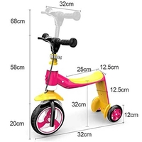 אופני איזון+קורקינט 2 ב-1 Skater Grow פטנט עולמי