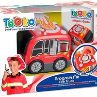 ערכת מכונית על שלט כיבוי אש Fire Truck לתכנות TOOKO