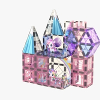 candy castle set - 100 חלקים מיוחדים עם הדפסות - Unicorn