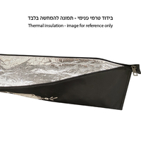סט נרתיקים מהודרים ללולב ואתרוג דמוי עור בידוד תרמי- UK67025