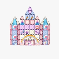 candy castle set - 100 חלקים מיוחדים עם הדפסות - Unicorn