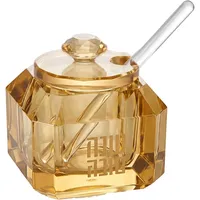 UK58002 כלי מהודר לדבש מקריסטל 